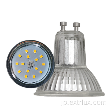 LED Dimmable GU10 5W Spotlights 38°Glass SMD